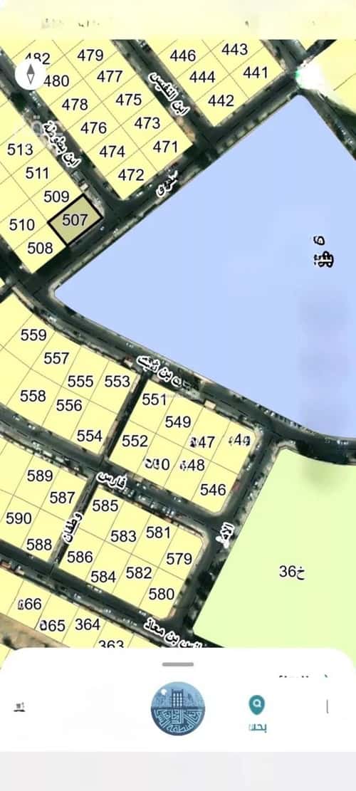 Land 595 SQM Facing South East on 20m Width Street Al Doohah Al Shamalyah, Alzahran