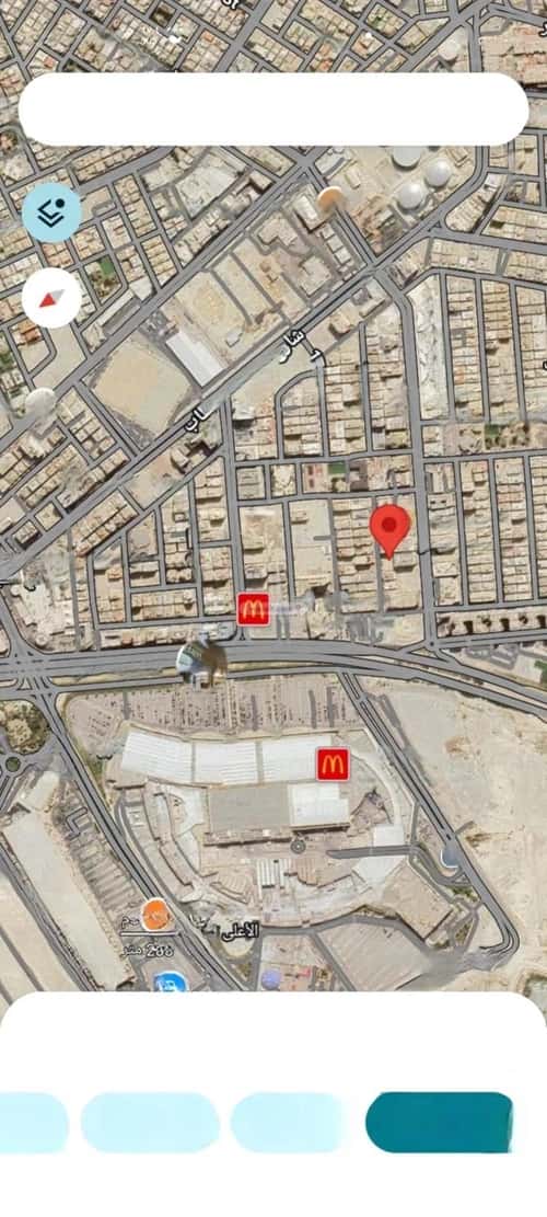 أرض 600 متر مربع شمالية على شارع 16م العليا، الخبر