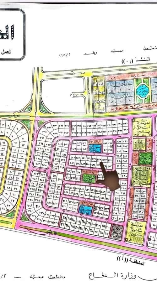 أرض 380 متر مربع شرقية على شارع 15م الرجاء، الخبر