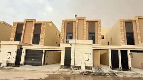 Villa 252 SQM Facing East on 20m Width Street Okaz, South Riyadh, Riyadh