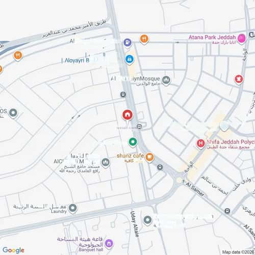شقة 1242 متر مربع ب 4 غرف الواحة، شرق جدة، جدة