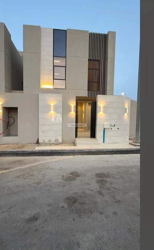 Villa 256 SQM Facing West on 16m Width Street Al Husam, Aldammam