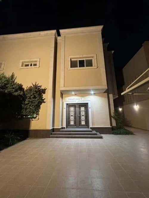 فيلا 437 متر مربع واجهة غربية ب 7 غرف حطين، شمال الرياض، الرياض