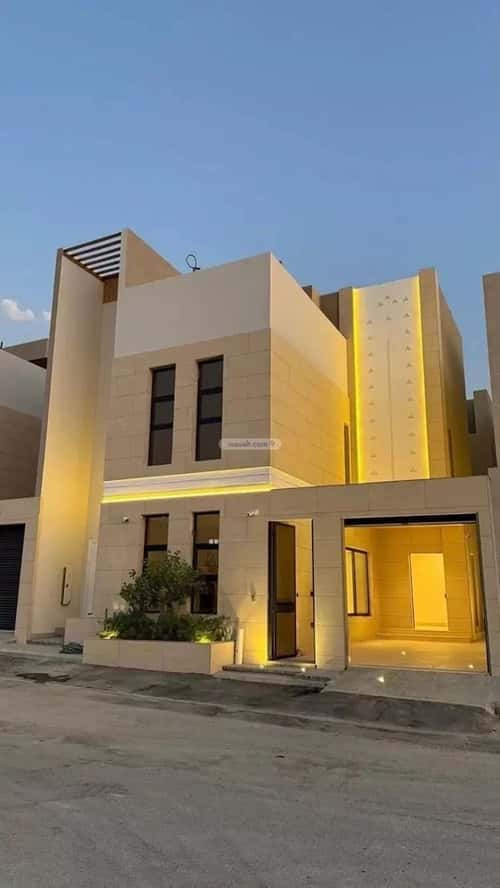 Villa 312 SQM Facing East on 20m Width Street Al-Mahdiyah, West Riyadh, Riyadh