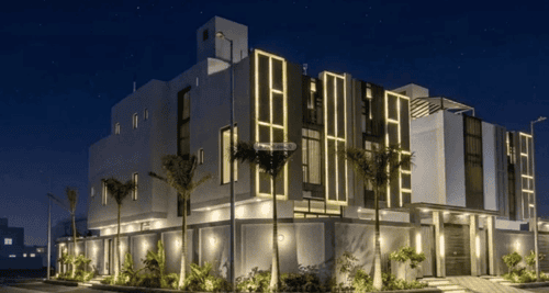 Villa 593 SQM Facing North on 30m Width Street Al Sheraa, North Jeddah, Jeddah