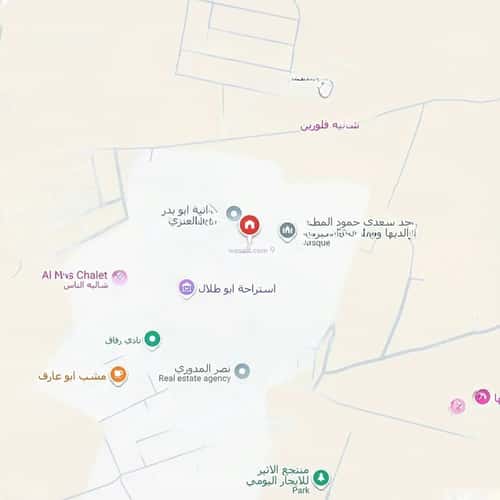 أرض 750 متر مربع جنوبية غربية على شارع 15م قرطبة، حائل