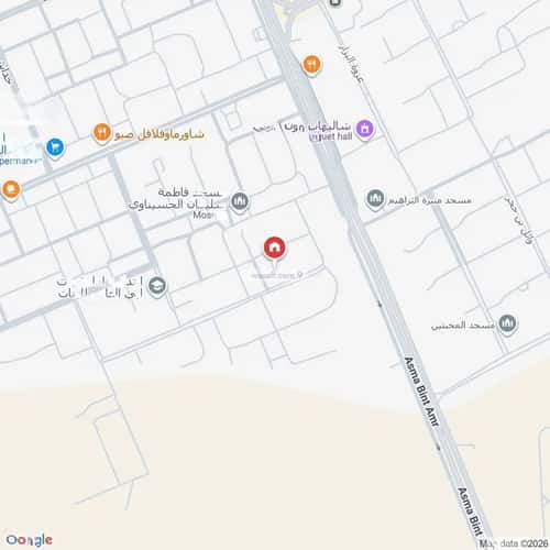 أرض 477 متر مربع جنوبية على شارع 24م الرانوناء، المدينة المنورة