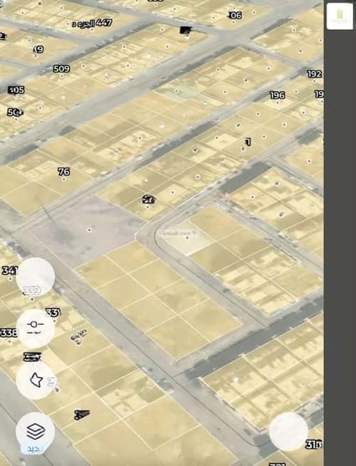 Land 250 SQM Facing West on 15m Width Street Al Zomorod, North Jeddah, Jeddah
