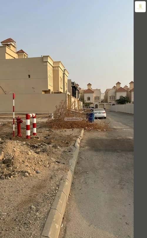 Land 243 SQM Facing North West on 15m Width Street Al Zomorod, North Jeddah, Jeddah