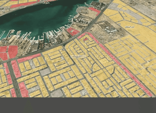 أرض 432 متر مربع غربية على شارع 32م أبحر الشمالية، شمال جدة، جدة