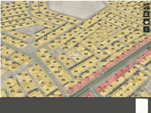 Land 312 SQM Facing East on 15m Width Street Al Zomorod, North Jeddah, Jeddah