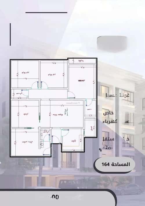 Apartment 803 SQM with 5 Bedrooms Al Swaryee, North Jeddah, Jeddah