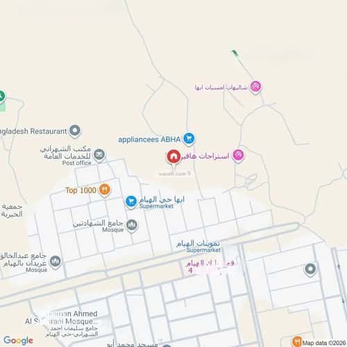 شقة 335 متر مربع ب 9 غرف الشرقية، أبها