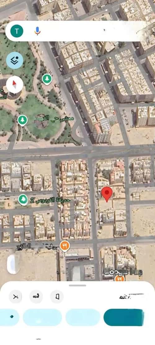 Land 343 SQM Facing West on 20m Width Street Al Ferdaus, Aldammam