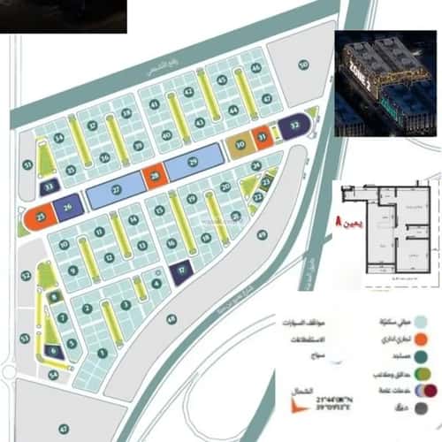 Apartment 2483 SQM with 2 Bedrooms Obhur Al Janoubeyyah, North Jeddah, Jeddah
