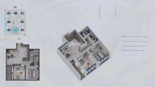 Apartment 2483 SQM with 2 Bedrooms Obhur Al Janoubeyyah, North Jeddah, Jeddah