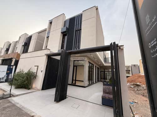Villa 312 SQM Facing West on 15m Width Street Ar-Rimal, East Riyadh, Riyadh