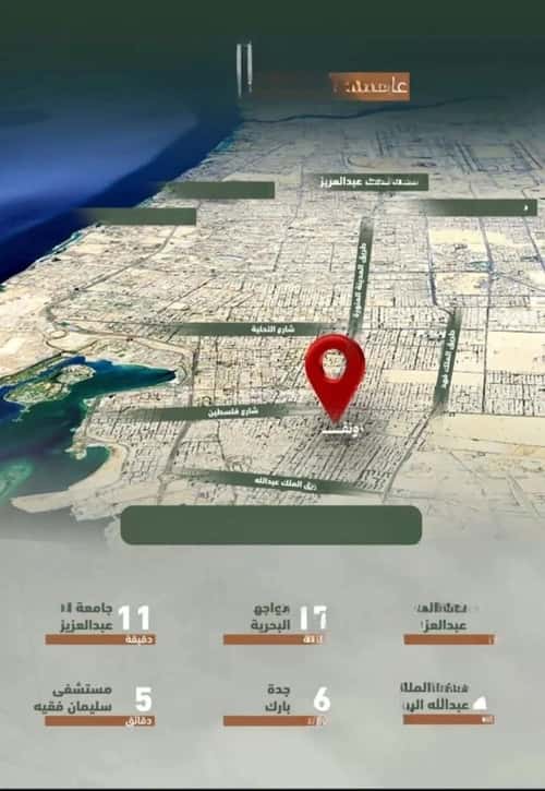Apartment 829 SQM with 3 Bedrooms Al Sharafeyyah, South Jeddah, Jeddah