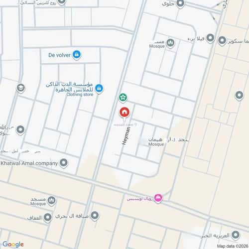 Villa 500 SQM Facing East on 20m Width Street Al Lo'A Lo'A, Khobar