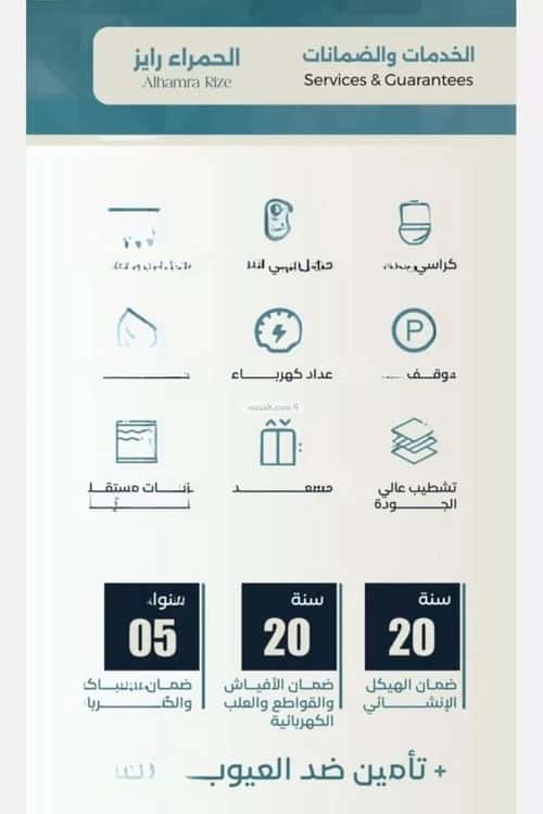 Apartment 517 SQM with 3 Bedrooms Al Hamrah, North Jeddah, Jeddah