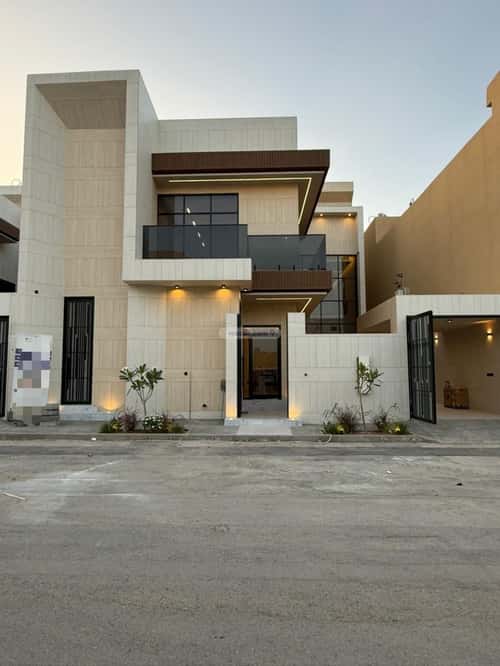 Villa 663 SQM Facing East on 25m Width Street Al-Mahdiyah, West Riyadh, Riyadh