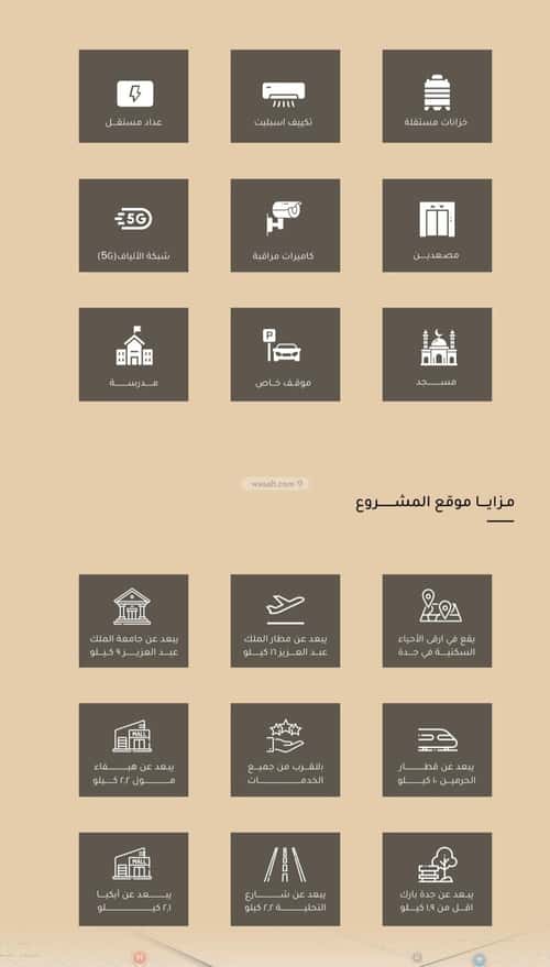 شقة بغرفتين مشرفة، شمال جدة، جدة