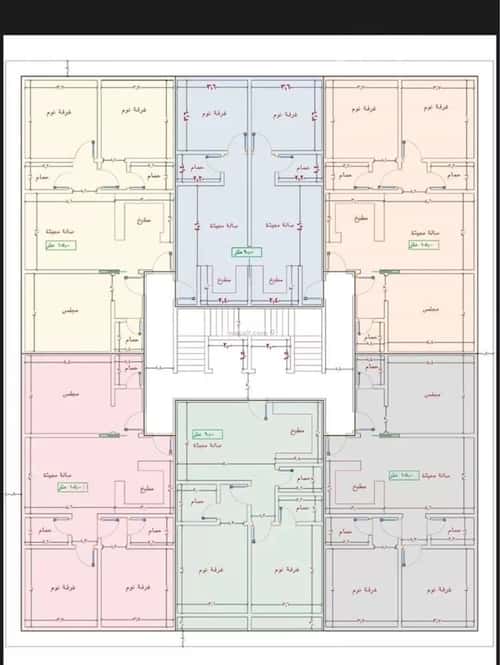 Apartment 63 SQM with 3 Bedrooms Al Yaqoot, North Jeddah, Jeddah