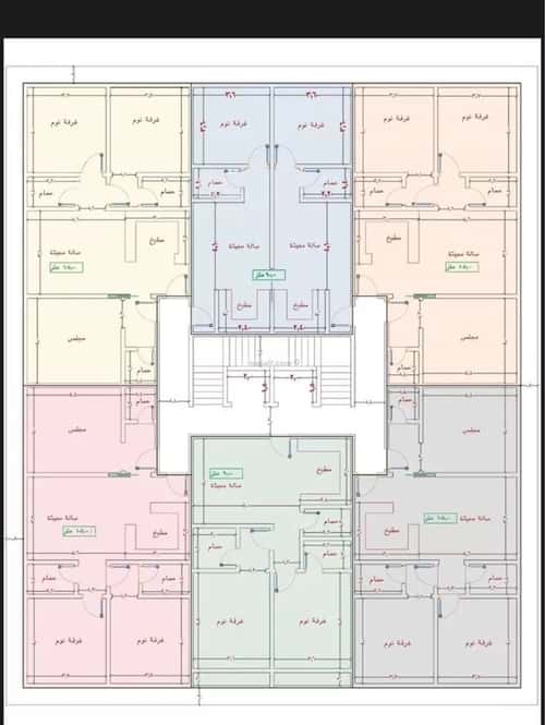 Apartment 63 SQM with 2 Bedrooms Al Yaqoot, North Jeddah, Jeddah