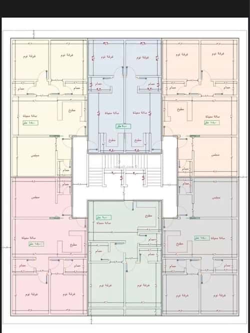 Apartment 63 SQM with 3 Bedrooms Al Yaqoot, North Jeddah, Jeddah