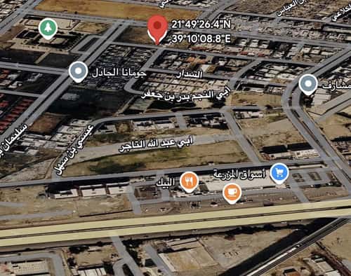 Land 420 SQM Facing South on 15m Width Street Al-Riyadh, North Jeddah, Jeddah