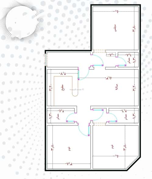 Apartment 658 SQM with 3 Bedrooms Mraykh, East Jeddah, Jeddah