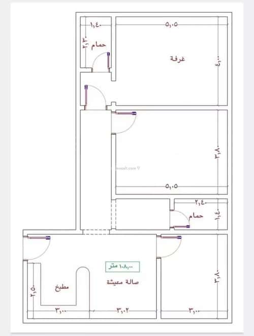شقة 2939 متر مربع ب 3 غرف الجامعة، جنوب جدة، جدة