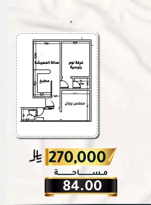 شقة 2919 متر مربع بغرفتين الثغر، جنوب جدة، جدة