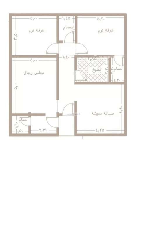 Apartment 1333 SQM with 3 Bedrooms Al Marwah, North Jeddah, Jeddah