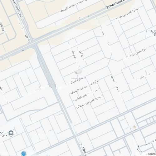 Land 500 SQM Facing South West on 20m Width Street Al-Qairawan, North Riyadh, Riyadh