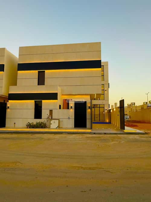 Villa 372 SQM Facing East on 20m Width Street Al-Mahdiyah, West Riyadh, Riyadh