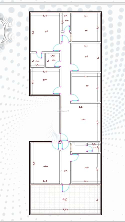 Apartment 658 SQM with 6 Bedrooms Mraykh, East Jeddah, Jeddah