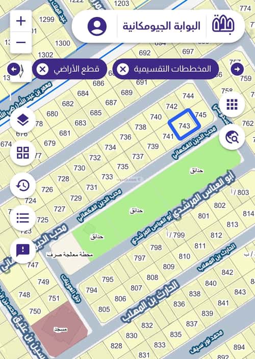أرض 525 متر مربع جنوبية على شارع 15م الياقوت، شمال جدة، جدة