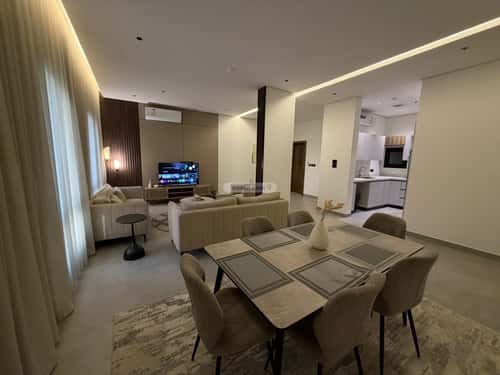 Furnished Apartment 127 SQM with 3 Bedrooms Al-Arid, North Riyadh, Riyadh