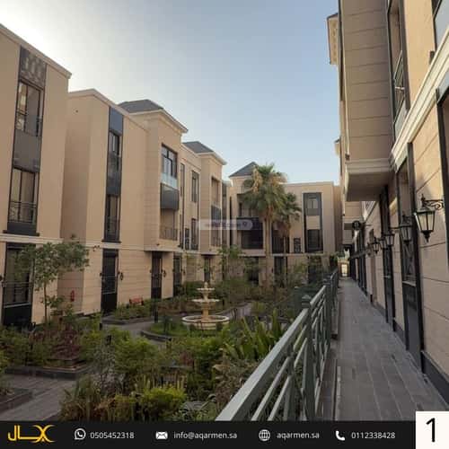 شقة 122.54 متر مربع ب 3 غرف الياسمين، شمال الرياض، الرياض
