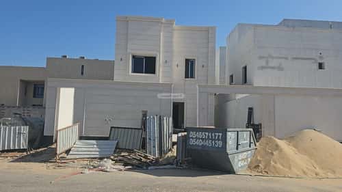Villa 310.5 SQM Facing West on 30m Width Street Al Sheraa, Khobar