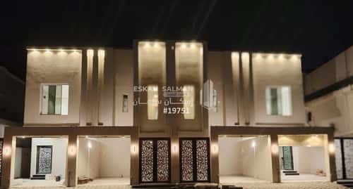 Villa 193.99 SQM Facing North on 15m Width Street Badr, Aldammam