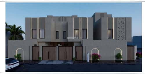 Villa 200 SQM Facing West on 20m Width Street Al Sheraa, Khobar