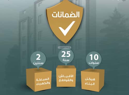 شقة 108.53 متر مربع ب 4 غرف النزهة، شمال جدة، جدة