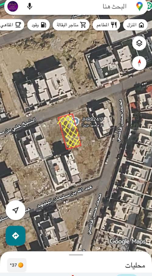 أرض 360 متر مربع شمالية على شارع 15م الرياض، شمال جدة، جدة