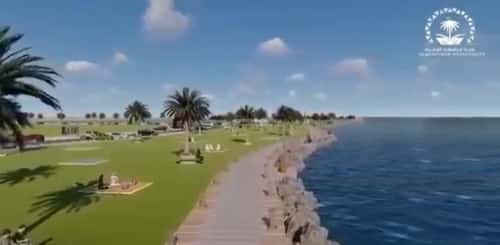 Land 251982 SQM Facing South on 30m Width Street The Marjan, Alqunafdhuh