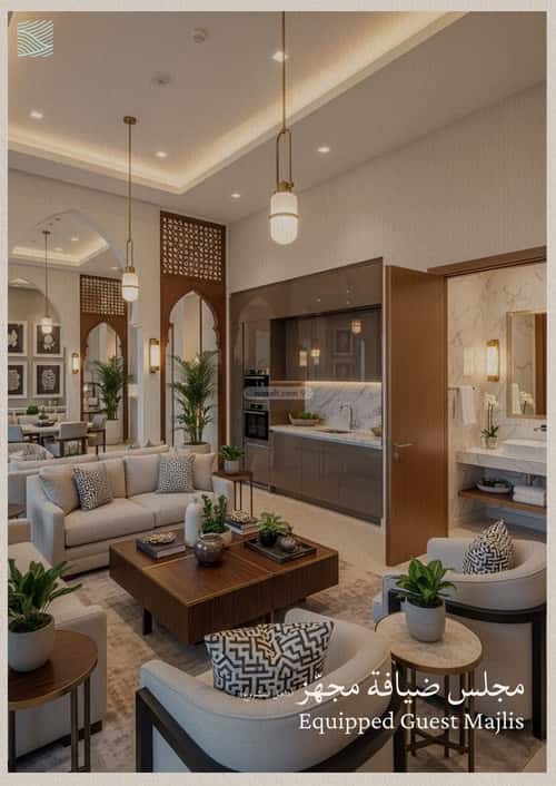 Apartment 3183.28 SQM with 4 Bedrooms Al Yaqoot, North Jeddah, Jeddah
