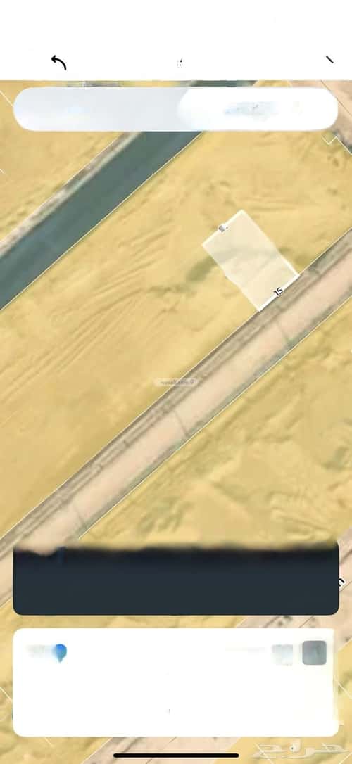 أرض 375 متر مربع جنوبية على شارع 15م الجنادرية، شرق الرياض، الرياض