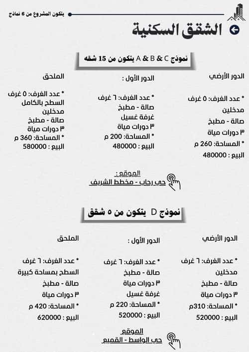 شقة 168.22 متر مربع ب 5 غرف الرحاب، الطائف