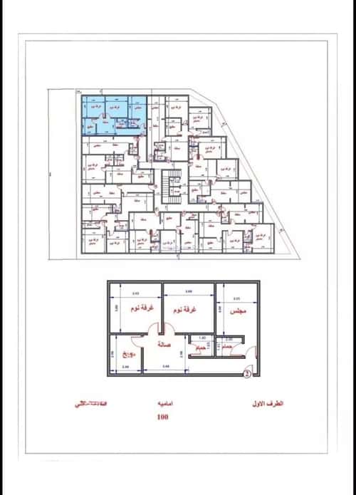 Apartment 599.39 SQM with 3 Bedrooms Mraykh, East Jeddah, Jeddah